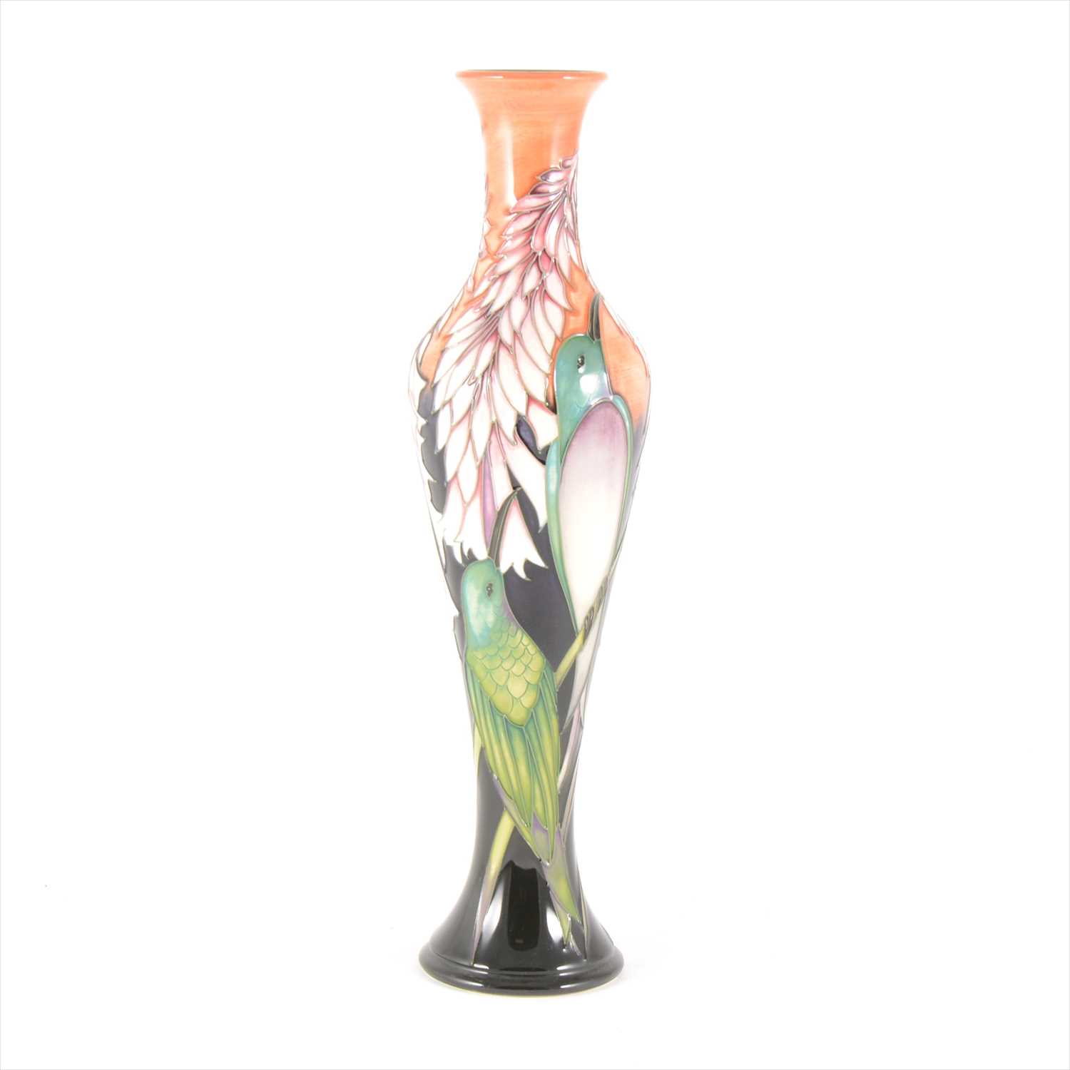 Lot 26 - A design trial Moorcroft Pottery vase, dated 7/3/06