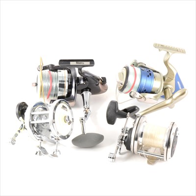 Lot 170 - A collection thirteen of sea fishing reels