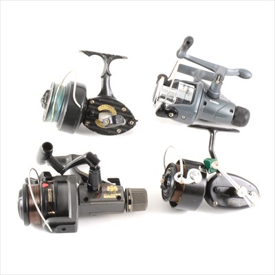 Lot 171 - A collection of eleven fresh water fishing reels, including fly and fixed spools