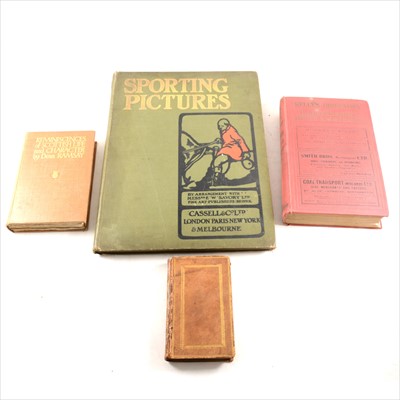Lot 136 - E.W. Savory & B. Fletcher Robinson, sporting pictures, and other books and maps