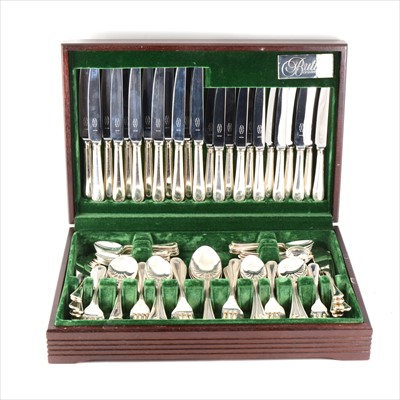 Lot 145 - Cased canteen of cutlery by Butlers of Sheffield.