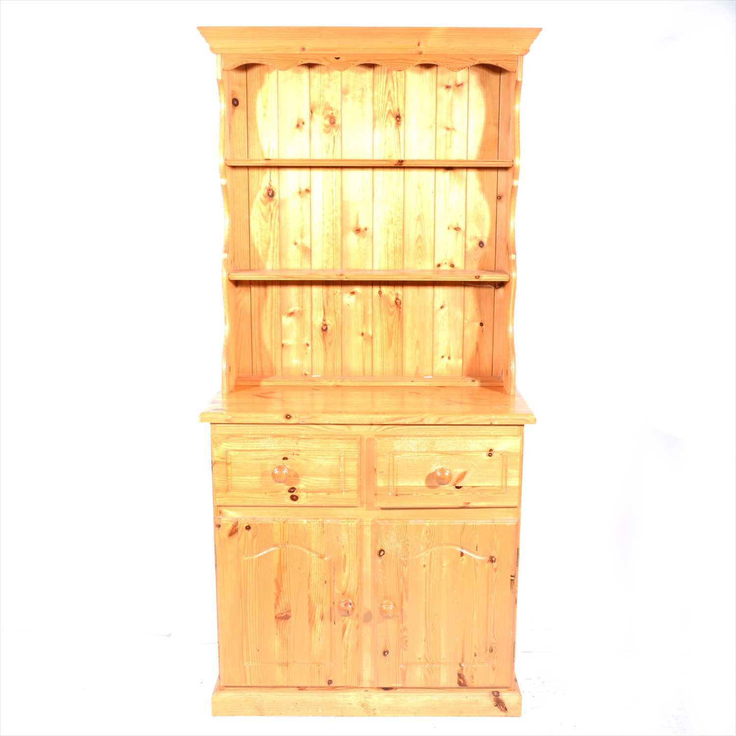 Lot 458 - A small pine dresser