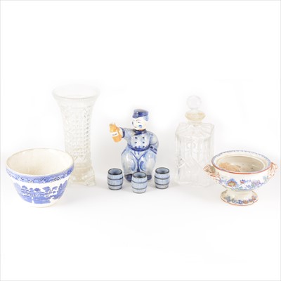 Lot 90 - Four boxes of ceramics and glassware
