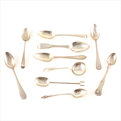 Lot 293 - Collection of silver spoons