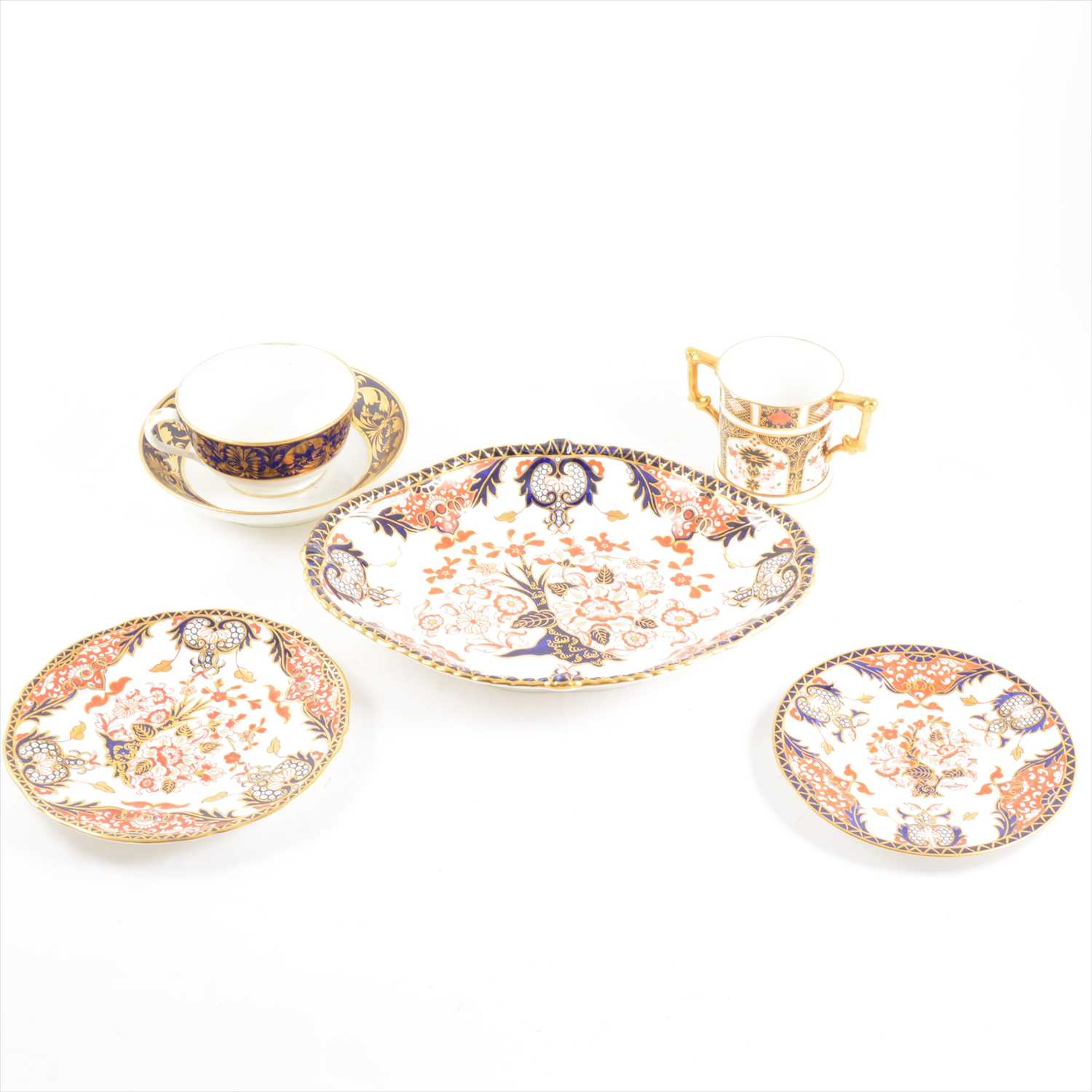Lot 37 - Collection of Royal Crown Derby wares, including Kings pattern and Imari pattern.