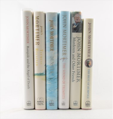 Lot 79 - JOHN MORTIMER, Titmuss Regained, Viking, 1990, signed and inscribed; and five other works