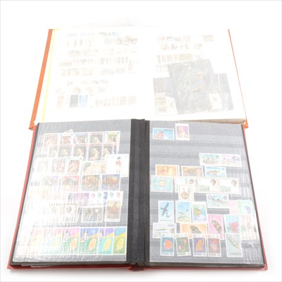 Lot 158 - Four albums and stock books of mint Commonwealth stamps.
