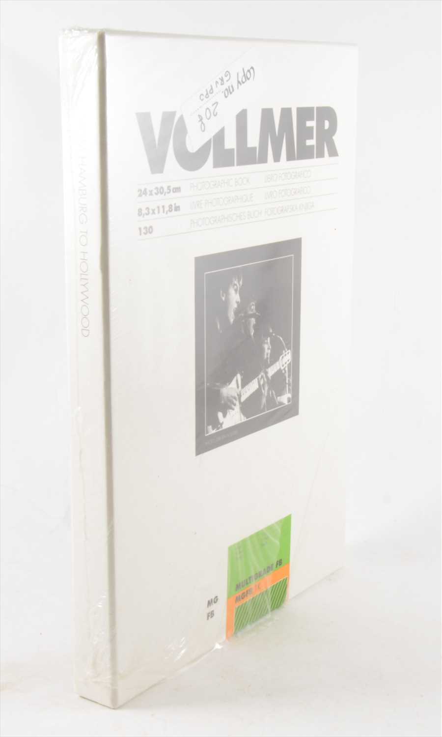 Lot 78 - JURGEN VOLLMER, From Hamburg to Hollywood, Genesis Publications, 1997, limited edition, number 208 of 1750, as published and packaged