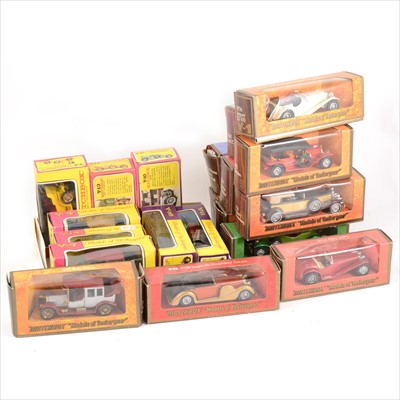 Lot 192 - Matchbox Models of Yesteryear models; approximately 94 models, all boxed, dating from 1960s - 1980s.