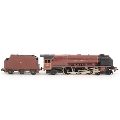 Lot 71 - Hornby Dublo OO gauge locomotive; 'City of Liverpool' no.46247 4-6-2 3-rail, with tender, unboxed.