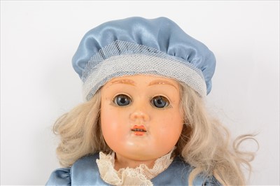 Lot 202 - A Dressel, Cuno & Otto Germany 'Holz Masse' early celluloid head doll.