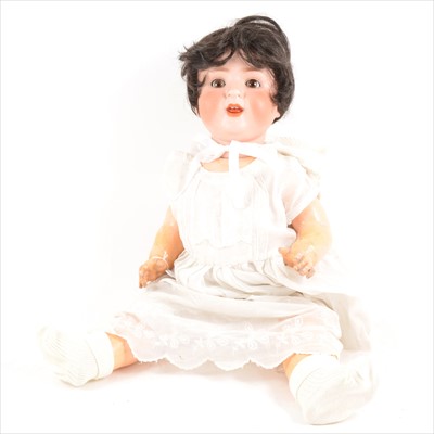 Lot 203 - Schoenau and Hoffmeister bisque head doll