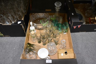 Lot 66 - A collection of glassware, including 'Canada' design glasses by Per Lutken for Kastrup Holmegaard