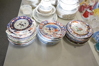 Lot 1041 - A collection of Masons patent Ironstone plates