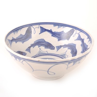 Lot 675 - A stoneware bowl by Lawrence McGowan