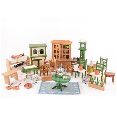 Lot 370 - Scale model Dolls house of The White House, Gypsy Lane, Leicester