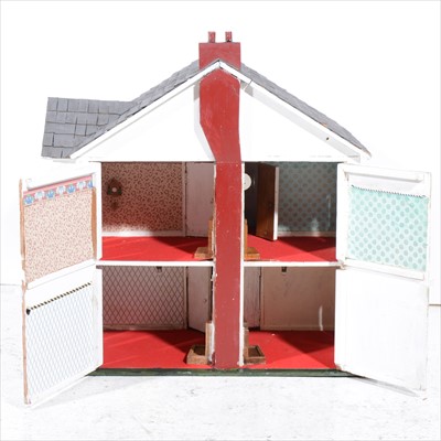 Lot 370 - Scale model Dolls house of The White House, Gypsy Lane, Leicester