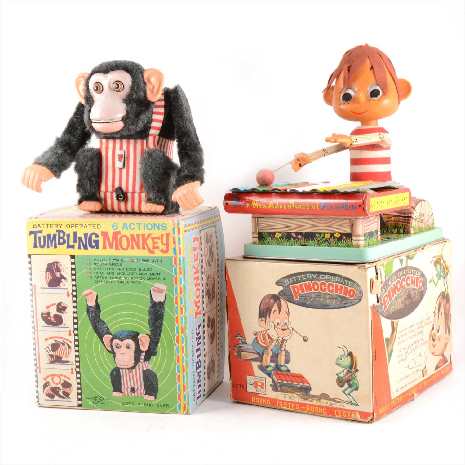 battery operated monkey toys