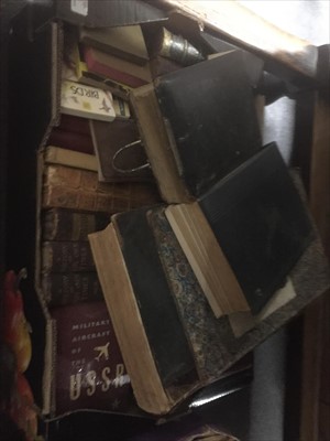 Lot 69 - Two boxes of antiquarian and other books, plus a box of Bartholomew's and Ordnance Survey maps.