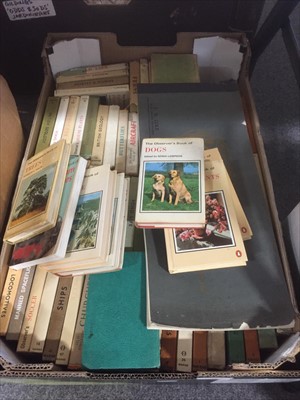 Lot 69 - Two boxes of antiquarian and other books, plus a box of Bartholomew's and Ordnance Survey maps.