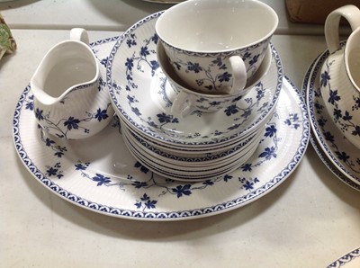 Lot 44 - An extensive Royal Doulton dinner and tea service, 'Yorktown' pattern