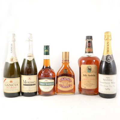 Lot 285 - Quantity of assorted table wine and spirits