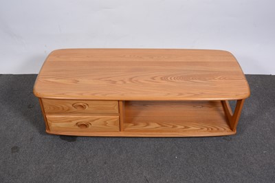 Lot 9 - An Ercol two-tier coffee/media table