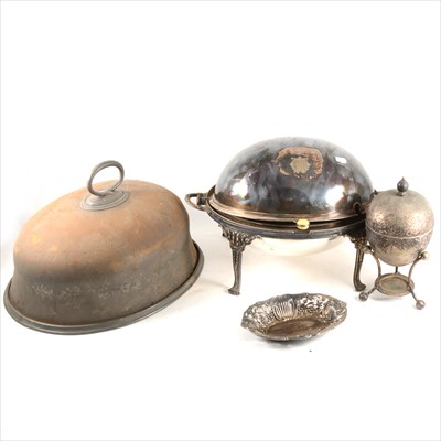 Lot 200 - A collection of electroplated wares, including;...