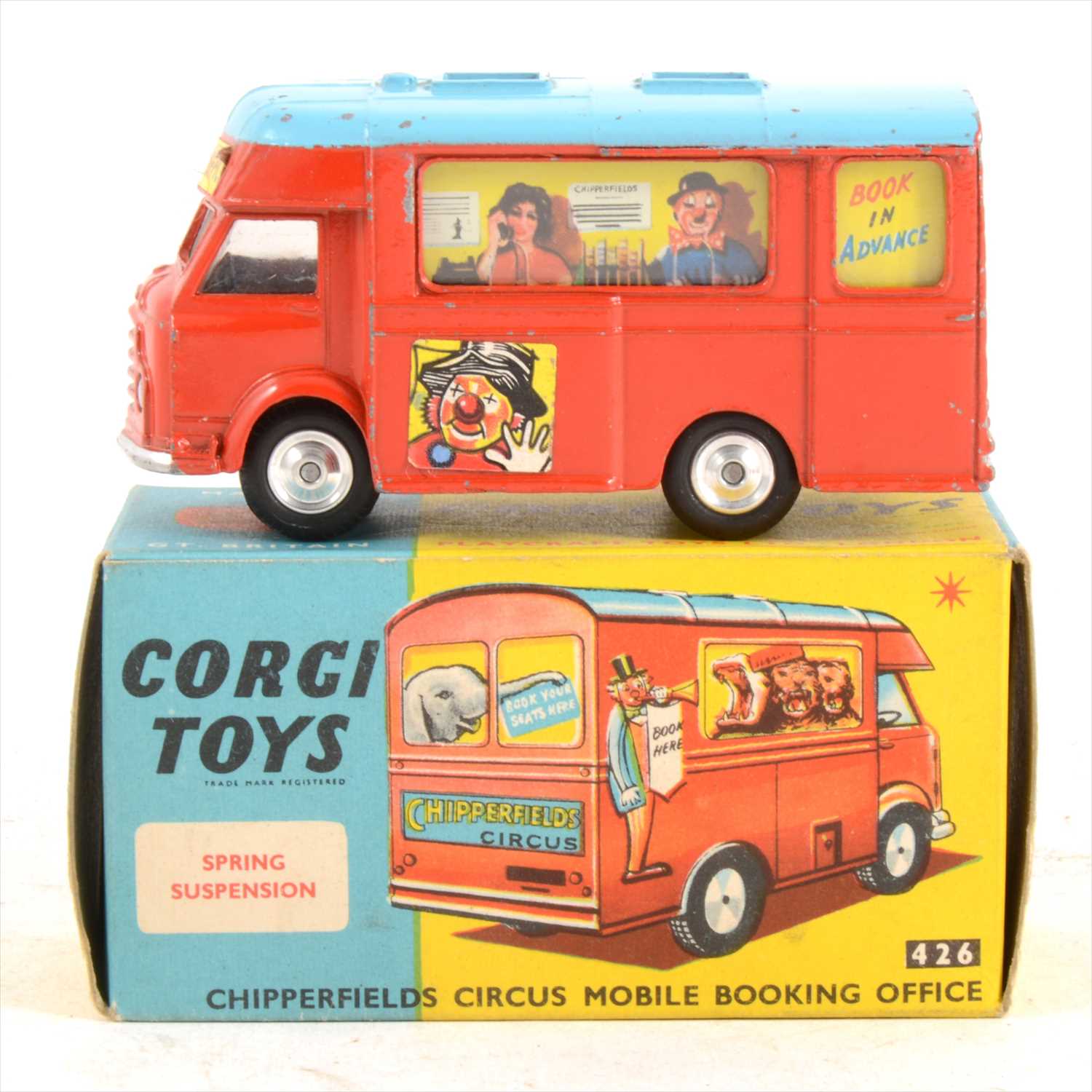 Corgi Toys Chipperfields Circus 426 1121 1123 Poster Leaflet Shop Sign A4 Size 