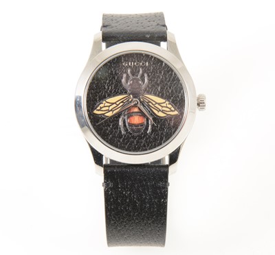 Lot 161 - Gucci - a lady's Honey Bee wrist watch.