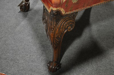 Lot 295 - A pair of Georgian II mahogany side chairs