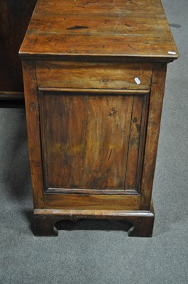 Lot 299 - A George II walnut chest of drawers