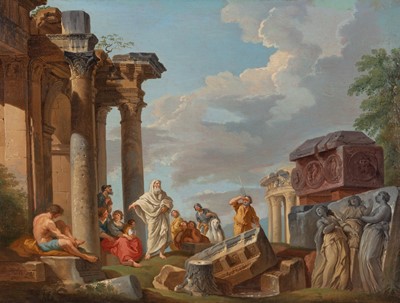 Lot 206 - Attributed to Giovanni Paolo Panini