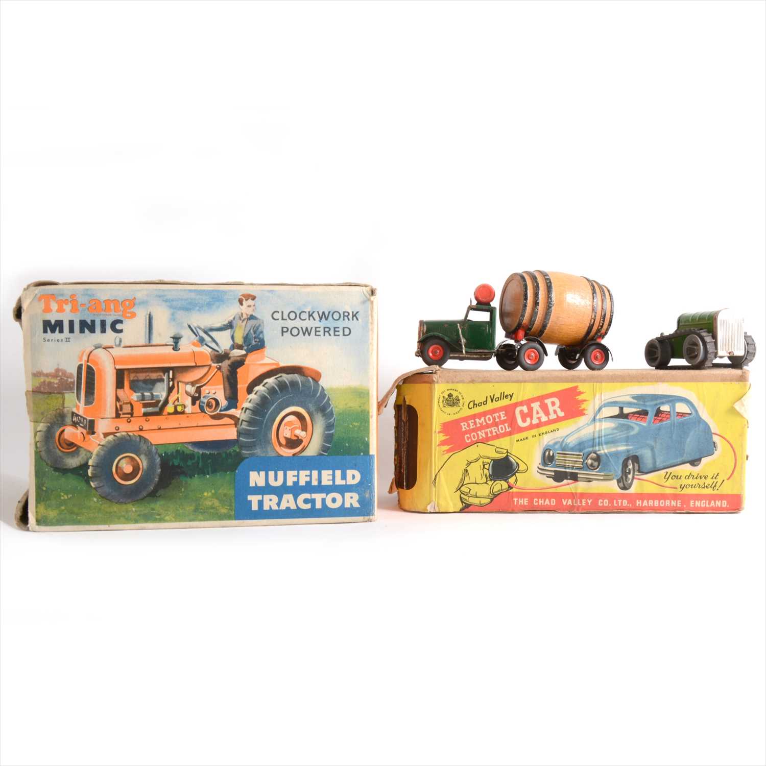 Lot 444 - Tri-ang Minic clockwork powered Nuffield