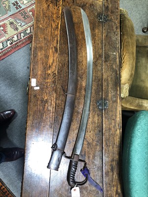 Lot 147 - Waterloo period sabre