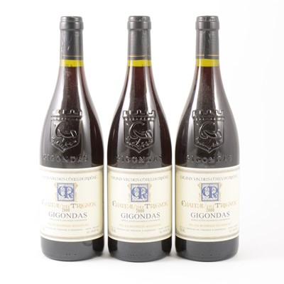 Lot 293 - Château du Trignon, Gigondas, Côtes du Rhône, 2000.