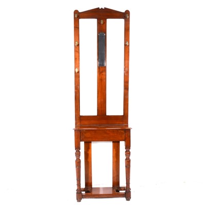 Lot 369 - A Victorian mahogany hall stand