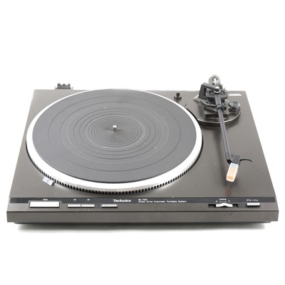 Lot 53 - Technics turntable system, model SL-21, direct drive without hood.