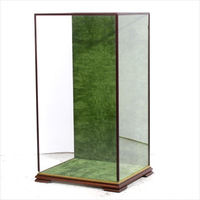 Lot 142 - A glass display case