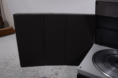 Lot 54 - Music system and speakers
