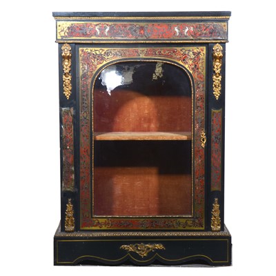 Lot 464 - Victorian ebonised pier cabinet