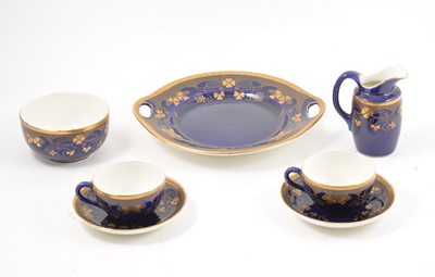 Lot 94 - Sarreguemines pottery tea set