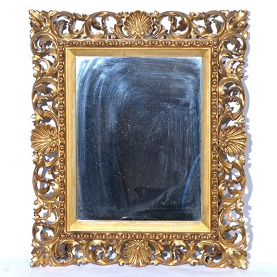 Lot 491 - Florentine style wall mirror