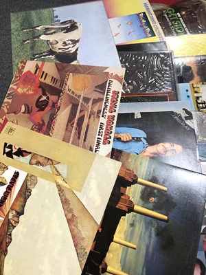 Lot 38 - Collection of Vinyl LP records; Fourty-two including Skid Row, Pink Floyd, Bob Dylan, Frank Zappa, and other.