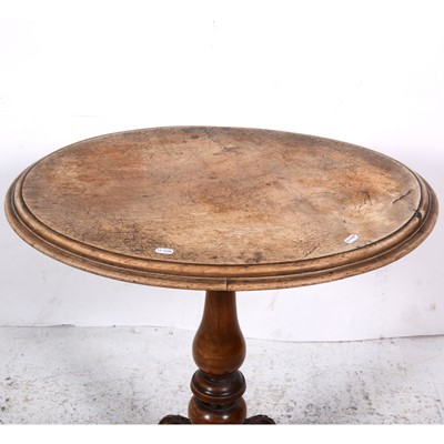Lot 108 - A Victorian walnut occasional table