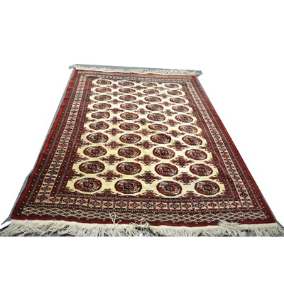 Lot 412 - A small Bokhara carpet