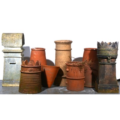 Lot 532 - Chimney pots, various shapes. (7)