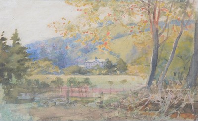 Lot 410 - Sir Alfred East, Under the Hills