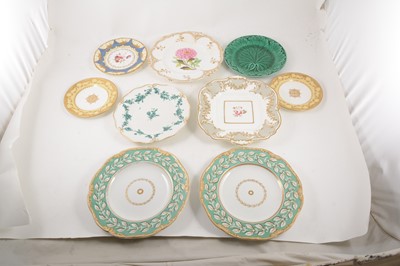 Lot 34 - Victorian porcelain part dessert service, other Victorian ware and decorative china