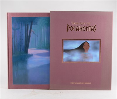 Lot 73 - STEPHEN REBELLO, The Art of Pocahontas, Hyperion/ Disney Press, 1995, limited edition